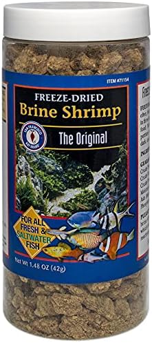  San Francisco Bay Brand Freeze-Dried Brine Shrimp 1.48-Ounces (42 Grams) Jar