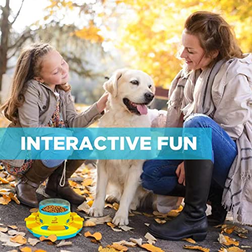  JUANLIAPC Interactive Dog Puzzle Toys For Large Dogs Food Feeding Bowls For IQ Training & Mental Enrichment,Treat Training Toys For Large/Small/Medium Dog Puppies Breed