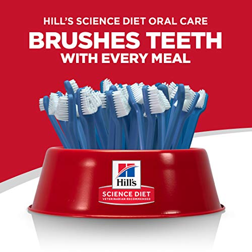  Hill's Science Diet Dry Dog Food, Adult, Oral Care, Chicken, Rice & Barley Recipe, 4 Lb. Bag