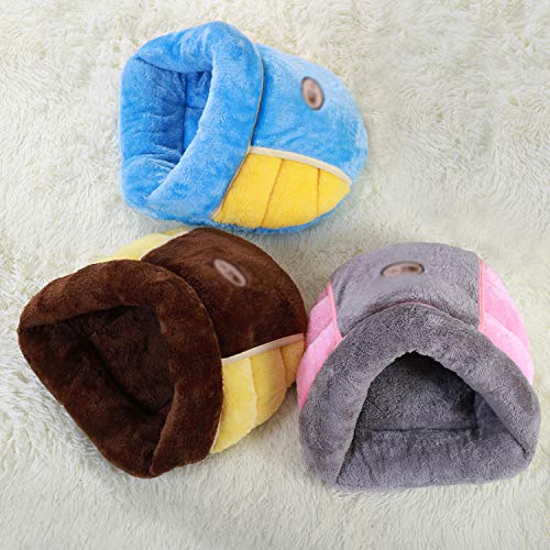  Big Incisors Dog Snuffle Mat， Super Soft Dog Bed House Warm Winter Puppy Cat Sleeping Beds Mat For Cats Small Medium Dogs Pet Supplies S M L-Brown-L
