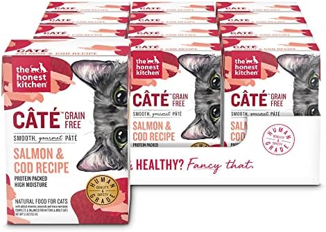  The Honest Kitchen Câté™ Grain Free Turkey Pâté Wet Cat Food, 5.5 Oz (Pack Of 12)