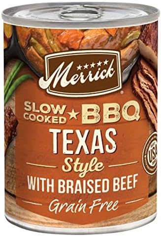  Merrick Grain Free Wet Dog Food Variety Pack, Grain Free Favorites Canned Dog Food - (12) 12.7 Oz. Cans