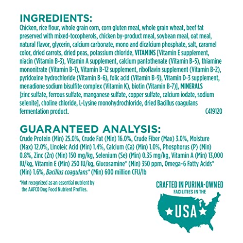 Purina One Plus Digestive Health Formula Dry Dog Food Natural With Added Vitamins, Minerals And Nutrients - 31.1 Lb. Bag