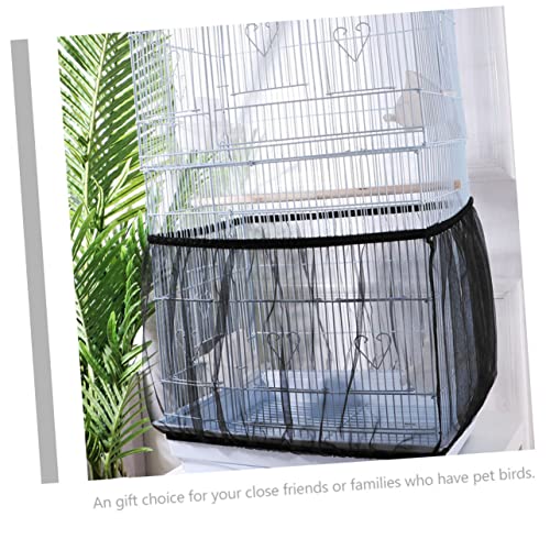  Bird Cages For Parrots Bird Cage Adjustable Bird Cage Net Cage Net Cover Pet Gauze Protective Cover Black Catcher Guard Net Bird Cage Accessory The Birdcage