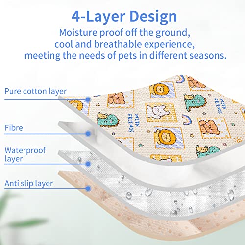  36" Wide Hexagonal Dog Pen Urine Pad Dog Urine Pad Puppy Pad, [PLAYPEN Not Included!] Reusable Whelping Playpen Crate Reusable Washable Pet Mattress Pads Pet Training Pads For Playpen, Crate, Kennel