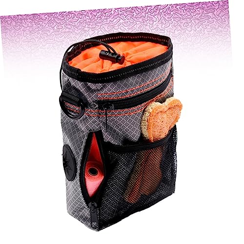  Mipcase Pet Treat Dispenser Container For Dog Food Containers For Food Wrist Trainer Travel Snack Container Travel Tote Bag Dog Snack Storage Bag Dog Food Carrier Pet Food Bag Tool Walker