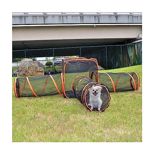 GENERIC 6 In 1/3 In 1 Outdoor Cat House, Cat Tent With Cat Tunnel, Indoor And Outdoor, Cat Enclosure, Portable Pet Enclosure For Cats, Outdoor Cat Enclosure Large For Multiple Cats (S(3in1))