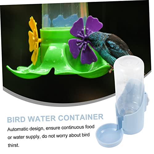  Yardwe Parrot Drinking Fountain Japanese Water Bottle Doggie Water Bottle Standing Bird Feeder Poultry Water Feeder Bird Feeder Bowl Proof Bird Cup Bird Cage Water Dispenser Feeding Food