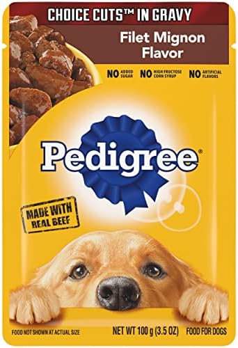  Pedigree Choice Cuts In Gravy Adult Wet Dog Food Variety Packs, 3.5 Ounce - 18 Count (Pack Of 2)