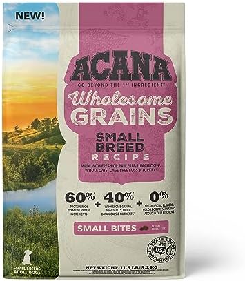  ACANA Wholesome Grains Dry Dog Food, Sea To Stream, Saltwater And Freshwater Fish & Grains Recipe, 22.5lb