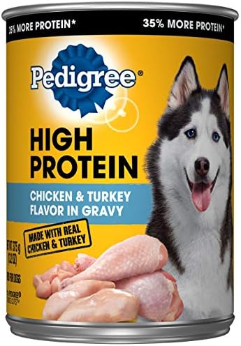  PEDIGREE CHOICE CUTS IN GRAVY Adult Canned Soft Wet Dog Food Variety Pack, Prime Rib, Rice & Vegetable Flavor And Roasted Chicken, Rice & Vegetable Flavor, 13.2 Oz. Cans (Pack Of 12)
