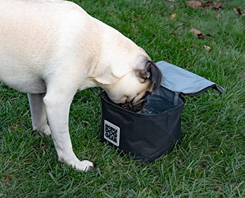 Mobile Dog Gear, Dine Away Replacement Dog Food And Treat Insulated Carriers For Travel, Small Dogs, 5 Cups Each, Set Of 2