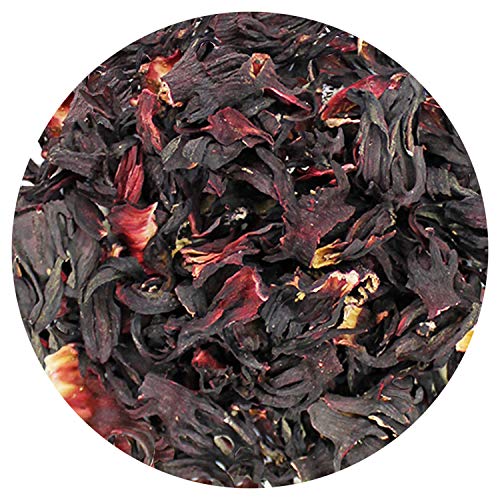  Hibiscus Flower Treat (8oz)- Healthy Natural Dried Flower Herbivore Treat - Chinchillas, Guinea Pigs, Rabbits, Prairie Dogs, Degus, Hamsters, Rats, Squirrels, Sugar Gliders & Other Small Pets