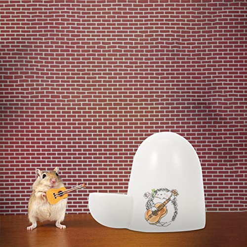  NOGRAX Bird Accessories Hamster Water Feeder Automatic Pet Waterer Feeder Ceramic Small Animal Bowl Pet For Hamster Hedgehog Chinchilla Guinea Pig Hamster Accessories Feeder