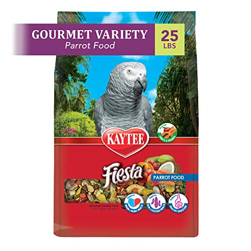  Kaytee Fiesta Parrot Food 25 Pound Bag