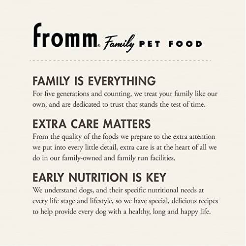  Fromm Puppy Gold Premium Dry Dog Food - Dry Puppy Food For Medium & Small Breeds - Chicken Recipe - 5 Lb
