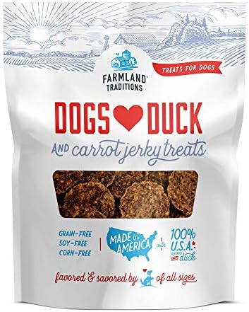  Farmland Traditions Filler Free Dogs Love Chicken Premium Jerky Treats For Dogs, 2 Lbs.