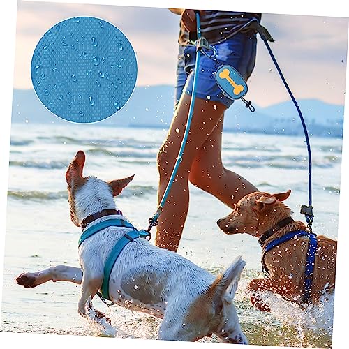  Dog Waste Bag Pet Waste Bag Pet Waste Bags Dog Travel Bag Doggy Waste Bags Dog Waste Pouch Holder For Leash Dispenser Zippered Pouch Dog Bag Holder Garbage Bag Trash Bag