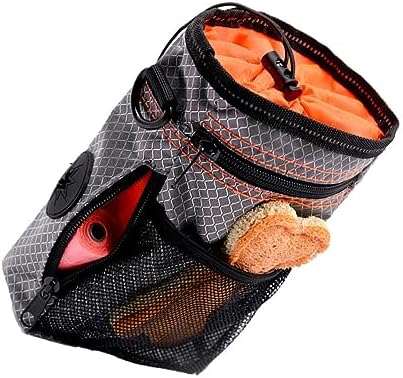  Mipcase Pet Treat Dispenser Container For Dog Food Containers For Food Wrist Trainer Travel Snack Container Travel Tote Bag Dog Snack Storage Bag Dog Food Carrier Pet Food Bag Tool Walker
