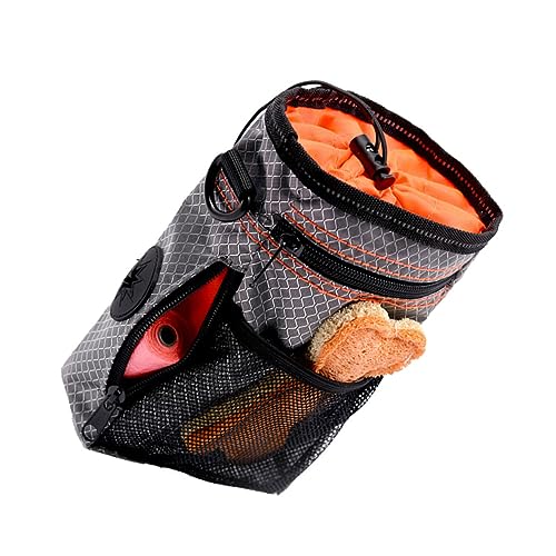  Mipcase Pet Treat Dispenser Container For Dog Food Containers For Food Wrist Trainer Travel Snack Container Travel Tote Bag Dog Snack Storage Bag Dog Food Carrier Pet Food Bag Tool Walker