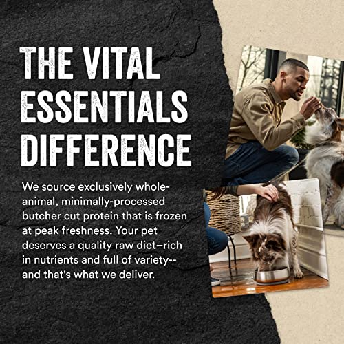  Vital Essentials Freeze Dried Dog Treats, Raw Chicken Hearts Treats For Dogs 3.75 Oz