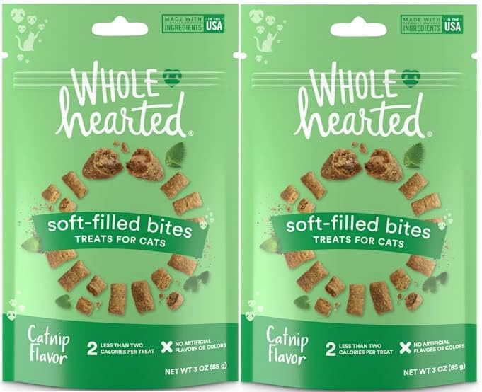 GENERIC WholeHearted Savory & Tasty Cat Treats (Crunchy - Catnip, 2 - 3 Oz)