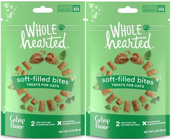 GENERIC WholeHearted Savory & Tasty Cat Treats (Crunchy - Catnip, 2 - 3 Oz)