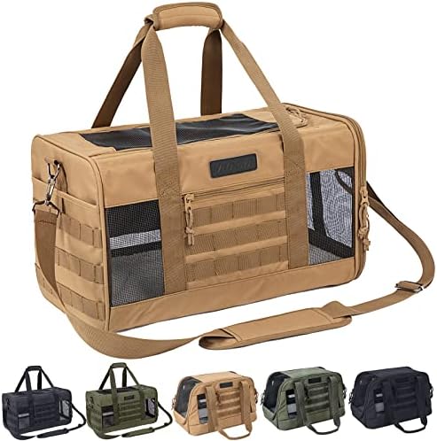  VEAGIA Cat Carrier,Pet Carrier,Cat Carriers For Medium Cats Under 25,Soft Puppy Travel Bag Carriers For Small Dogs Airline Approved