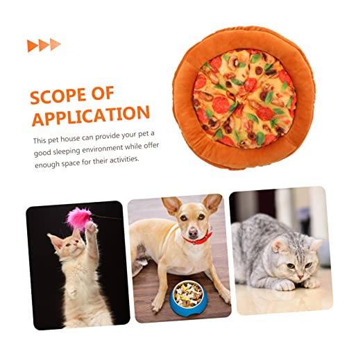  OATIPHO Cat Nest Indoor Playset Pet Mat For Food Big Cat Little Cat Cozy Food Dog Cat Bed Pet Lounger Cat Beds For Outdoor Cats Small Cat House Cat Toys Cat Hideaway Kitten Warm Pad Cloth
