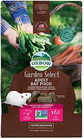  Oxbow Animal Health Garden Select Chinchilla Food, Garden-Inspired Recipe For Chinchillas Of All Ages, No Soy Or Wheat, Non-GMO, Made In The USA, 3 Pound Bag
