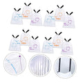  Healeved 69pcs Portable Garbage Bag Plastic Food Container Pet Food Container Food Containers Disposable Tall Kitchen Garbage Bags Cat Poop Container Kitchen Bags New Imported Hdpe Large
