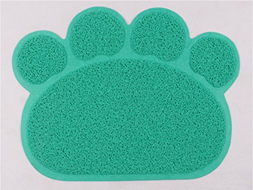  Pet Dog Car Mats Cat Litter Pet Food Placemat (Blue)