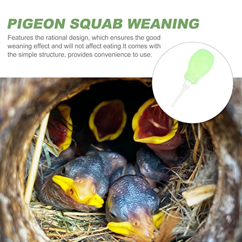  POPETPOP 2 Pcs Droppers Pipette Plastic Water Dog Mini Accessory Milk Manual Nursing Tool Household Pigeon Little Weaning Weaner Small Pipettes Dropper Pacifier Feeding Pet Fish For