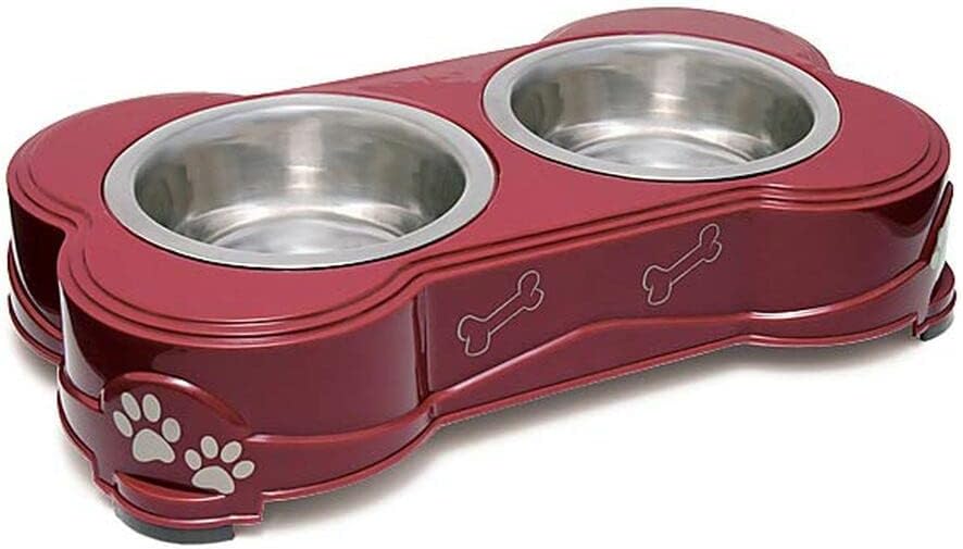  Loving Pets Dolce Diner Dog Bowl, Medium, Pink