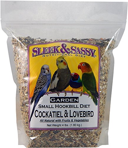  Garden Small Hookbill Bird Food For Cockatiels, Lovebirds, Quaker Parrots & Small Conures (4 Lbs.)