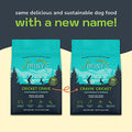  Jiminy's Dry Dog Food - Hypoallergenic Dog Food, 100% Made In The USA, Gluten-Free, Sustainable, Sensitive Stomach Dog Food, High Protein - Cravin' Cricket Insect Protein Oven-Baked Dog Food 10 Lb Bag