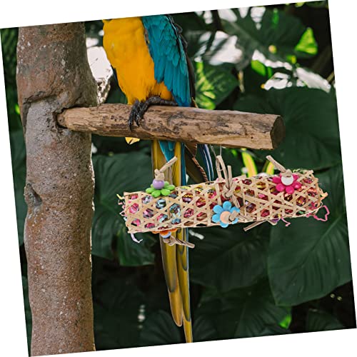  Puppy Chew Toy Puppy Chew Toy Puppy Chew Toy 9 Pcs Training Birdcage Toys Pendants Woven Rattan Toy Parakeet Parrot Hanging Cockatiel Chewing Pet Pendant Chew Bird Bird Toy Bird Toy Bird Toy