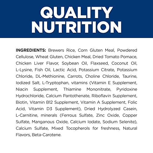  Hill's Prescription Diet C/d Multicare Stress + Metabolic, Urinary Stress + Weight Care Chicken Flavor Dry Cat Food, Veterinary Diet, 6.35 Lb. Bag