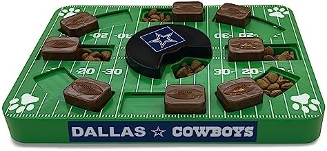  Pets First NFL Miami Dolphins Puzzle Toy, Puzzle Treat Dog Toy, Interactive Dog Treat Toy, Dog Puzzle