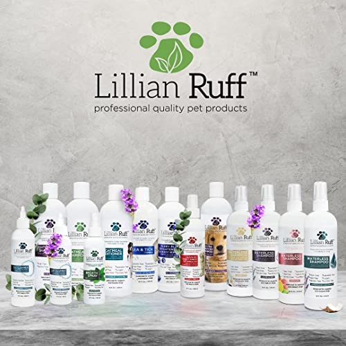  Lillian Ruff Berry Blue Brightening Face And Body Wash For Dogs And Cats - Tear Free Blueberry Shampoo - Remove Tear Stains, Hydrate Dry Itchy Skin, Add Shine & Luster To Coats - Made In USA (Gallon)