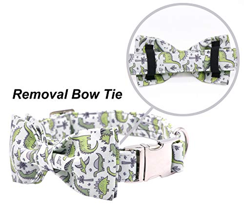  ARING PET Bowtie Dog Collar, Dog Collar With Bow, Adjustable Dog Collars For Small Medium Large Dogs.