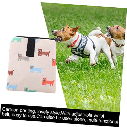  Mipcase 3pcs Dog Training Fanny Pack Tiny Dog Treats Food Snacks Training Dog Treats Dog Treat Bag Puppy Snacks Dog Treat Pouch Dog Food Carrier Pet Food Treat Pouch Pet Food Carrier Toy