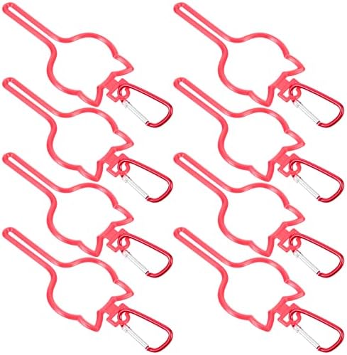  Ipetboom Dog Bag Holder Dog Poop Bag Holder Fasteners 8pcs Waste Bag Carrier Dog Poop Bag Holder With Touch Fasteners Attachment Hands- Free Holder For Dog Leashes Sky- Blue Hands Free Leash