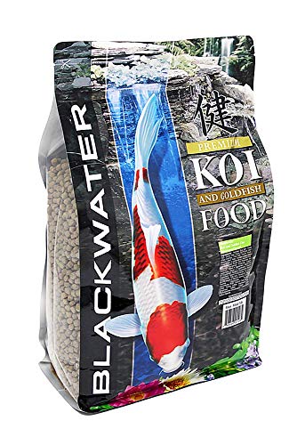  Blackwater Premium Koi And Goldfish Foods Max Growth Diet 5lb, Medium Pellet