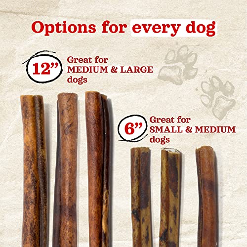  Natural Farm Chicken Stuffed Collagen Chews For Dogs (12 Inch, 12 Pack), Rawhide-Free Collagen Sticks, Odor-Free Natural Dog Chews, Long Lasting Treats For Small, Medium Dogs