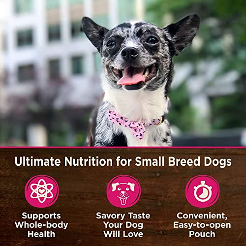  Wellness Core Mini Natural Grain-Free Mini Meals Meals Wet Dog Food Variety Pack Four Total Flavors: Chicken, Chicken & Beef, Chicken & Tuna, And Chicken Liver (12 Pouches, 3oz Each, 36oz Total)