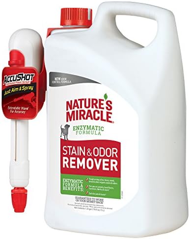  Nature's Miracle Stain And Odor Remover Dog, Odor Control Formula, Accushot Spray 1.33 Gal
