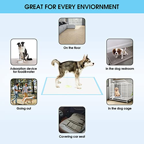  LCZLBRRD Large 23.5"x35" Training Pads（30 Counts）-Disposable Polymer Large Capacity No Leaking Pee Pads For Big Dogs,Puppy,Cats,etc.