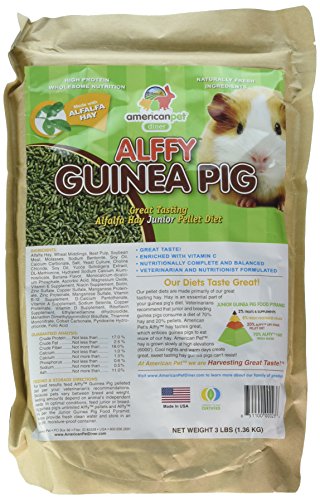  American Pet Diner Alffy Guinea Pig Food 3 Pound