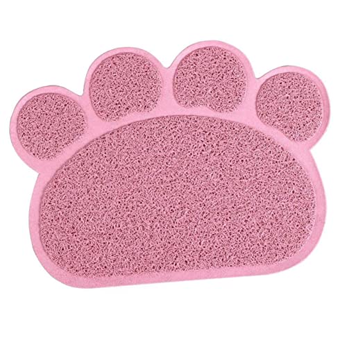  Washable Rugs 3pcs Shape Non- Feeding Control Bowl *cm Placemat Scatter Paw Puppy Pet Kitten Food Cat Dish Matswaterproof Dog Litter Soft PVC Water Rug Mat Washable Rug